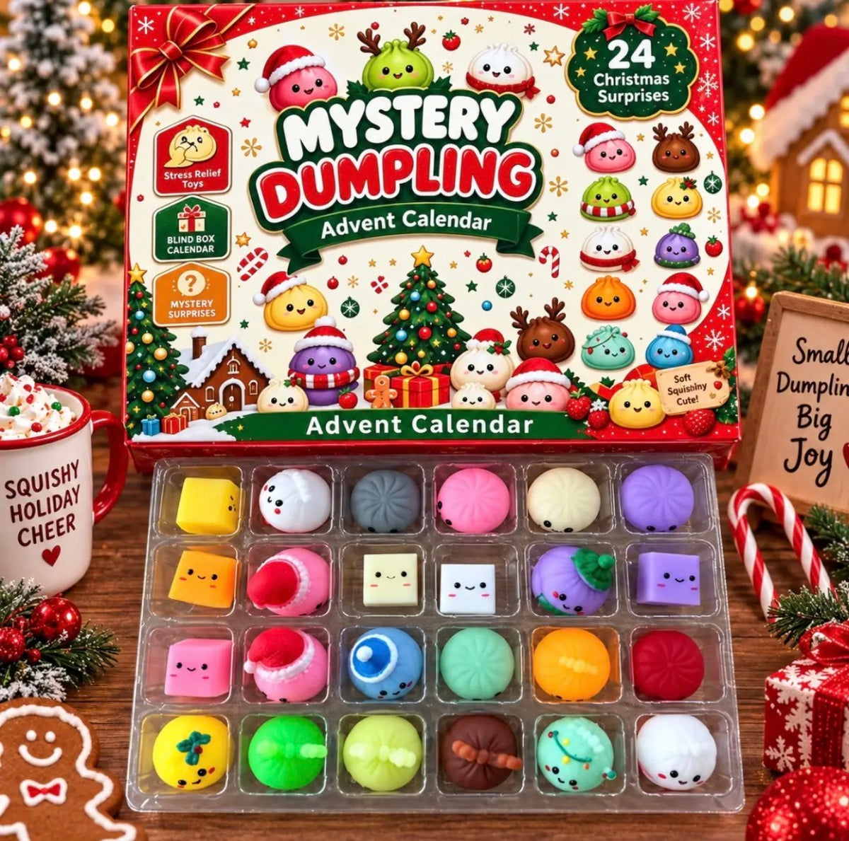 PREORDER Squishy Advent Calendar ETA End of October