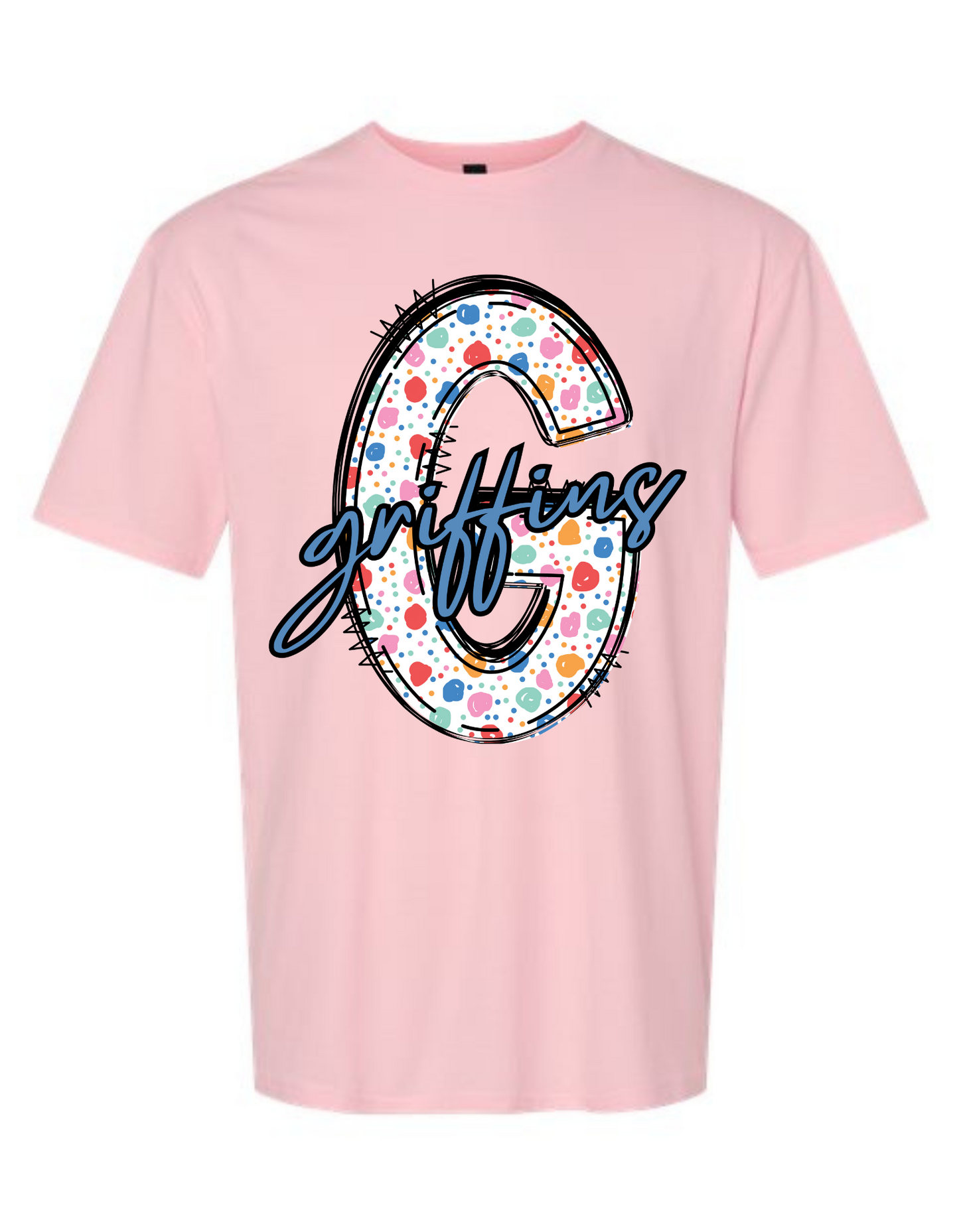 Griffin Pastel Color Graphic Tee