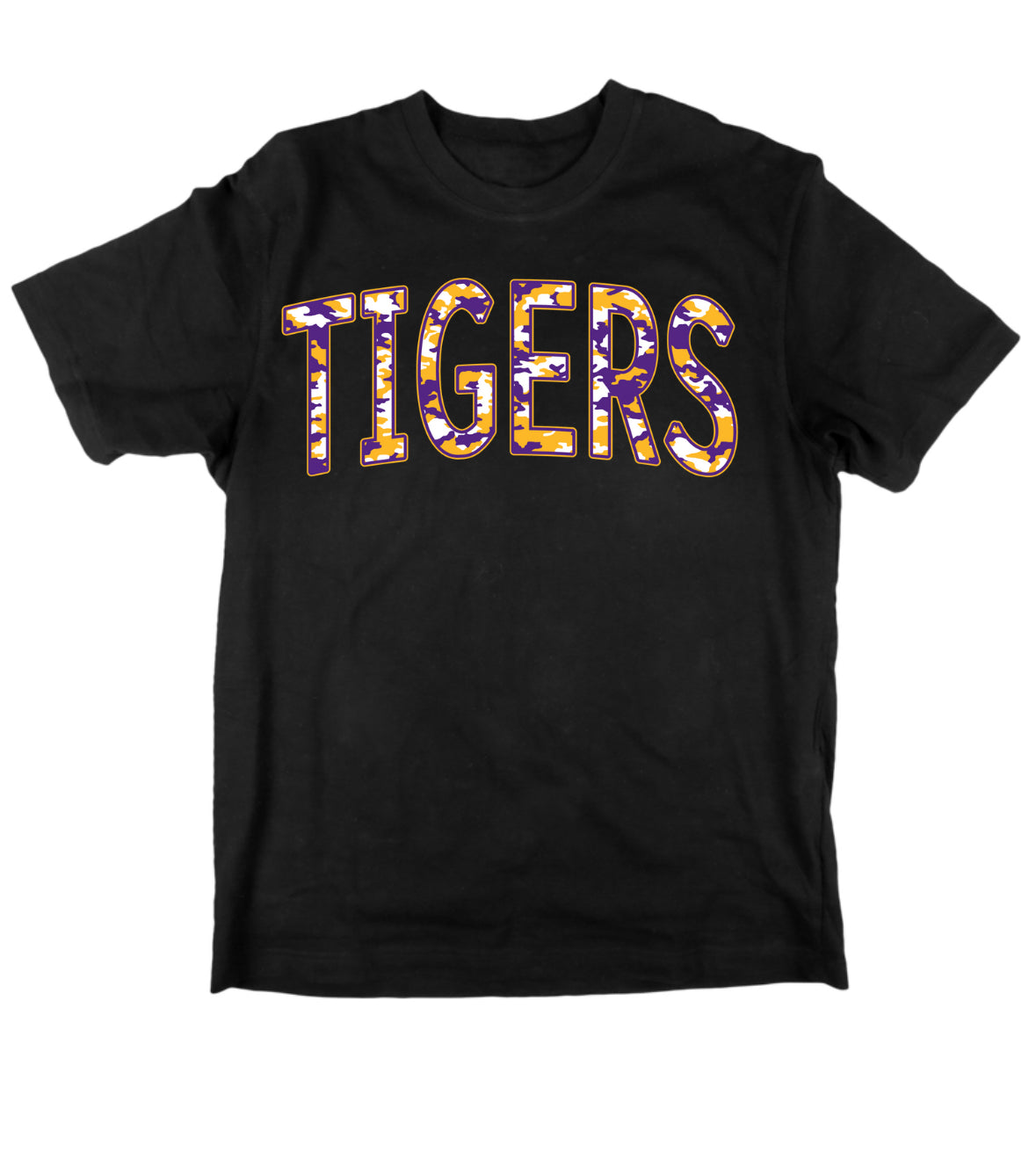 Camo Tigers Graphic Tee