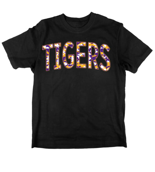 Camo Tigers Graphic Tee