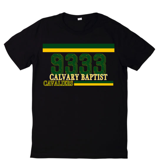 9333 Calvary Baptist Cavaliers Graphic Tee