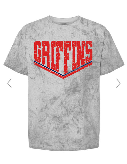 Comfort Color Distressed North DeSoto Graphic Tee