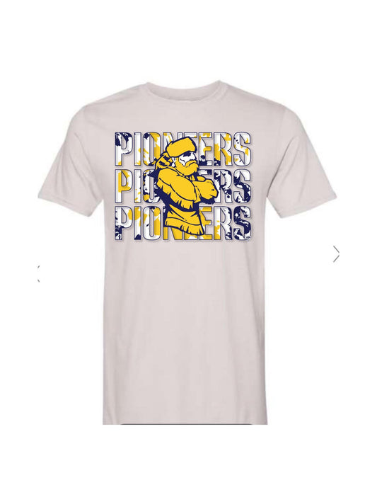 Masculine Pioneer Graphic Tee