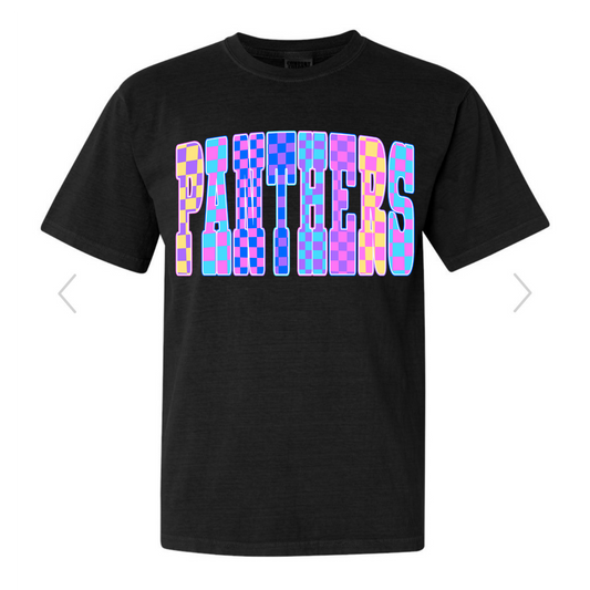 Colorful Panthers Graphic Tee
