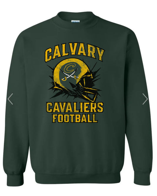 Distressed Cavaliers Graphic Sweatshirt