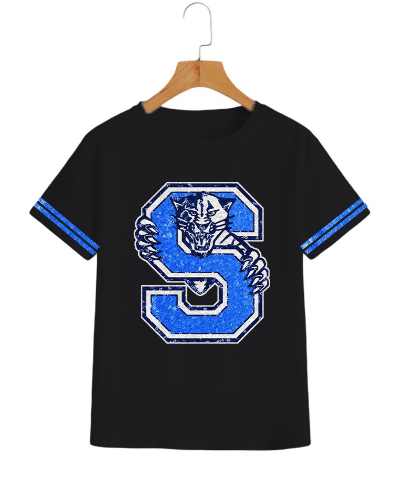 Sew Unique Exclusive Full Sequin Stanley Panthers Top