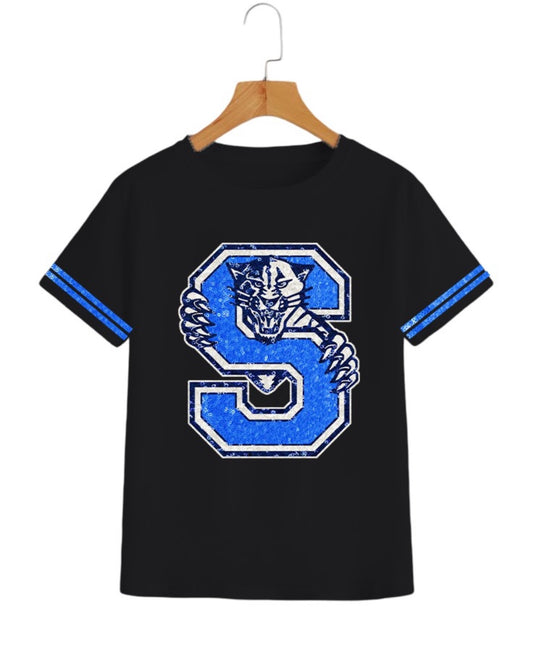Sew Unique Exclusive Full Sequin Stanley Panthers Top