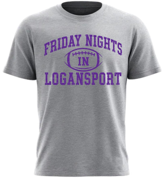 Friday Night in Logansport Graphic Tee