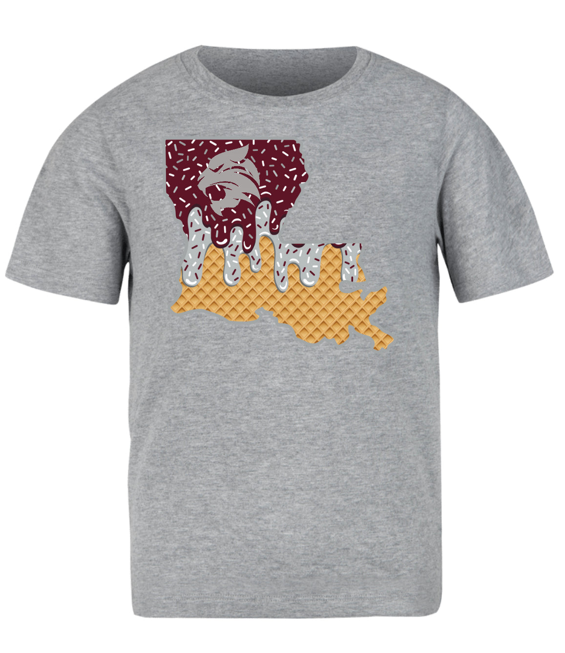 Converse Louisiana Drip Logo Graphic Tee