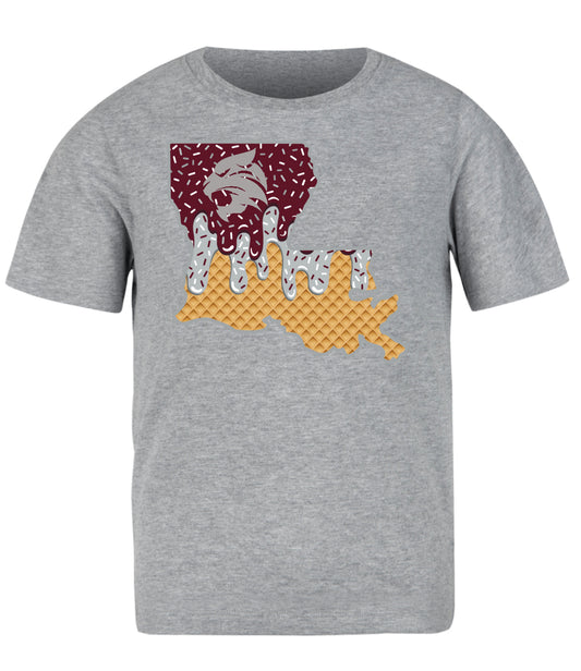 Converse Louisiana Drip Logo Graphic Tee