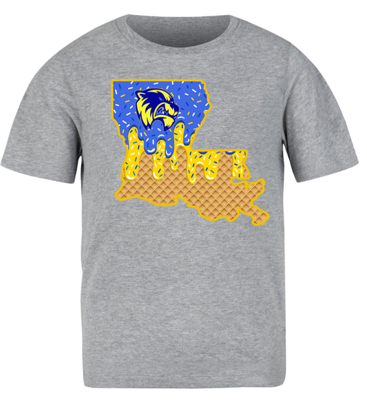 Quitman Louisiana Drip Logo Graphic Tee