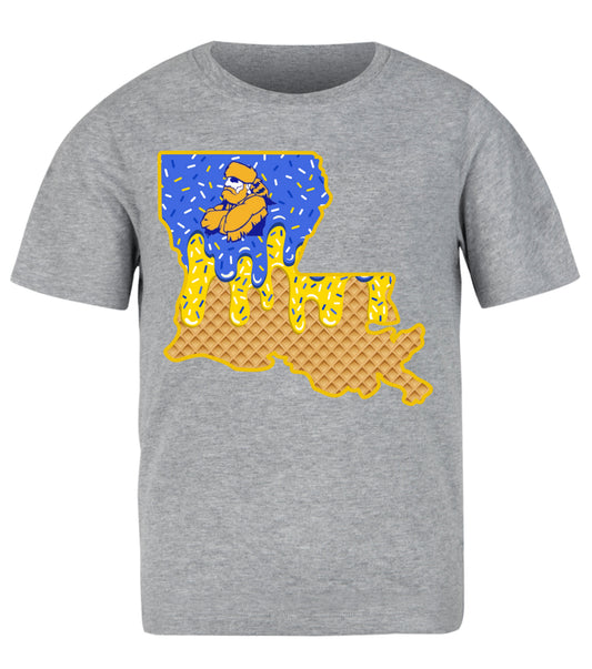 Pioneers Louisiana Drip Logo Graphic Tee