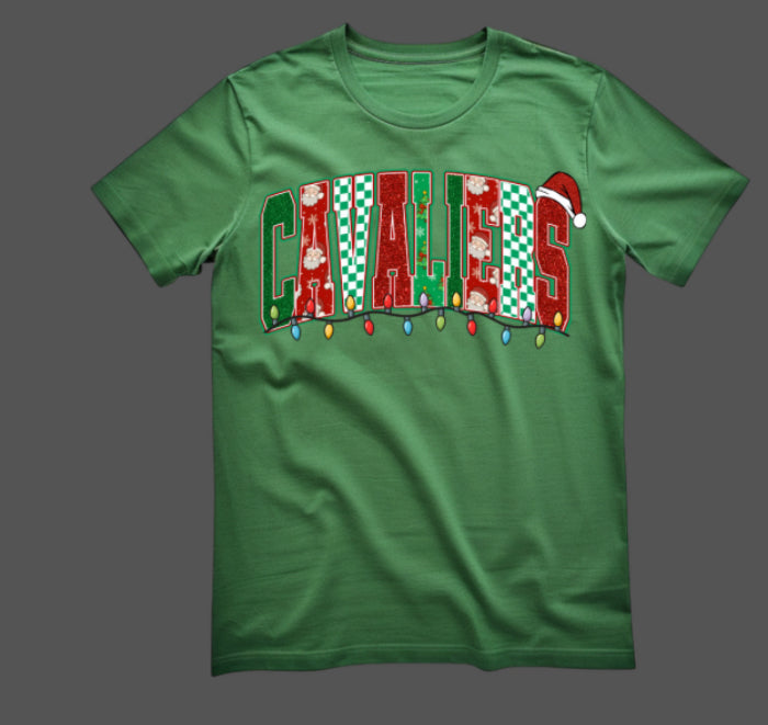 Cavaliers Christmas Graphic Tee