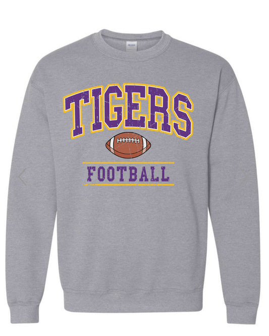 Tigers Football Graphic Sweatshirt