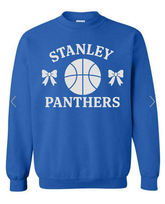 Preppy Panthers Graphic Sweatshirt