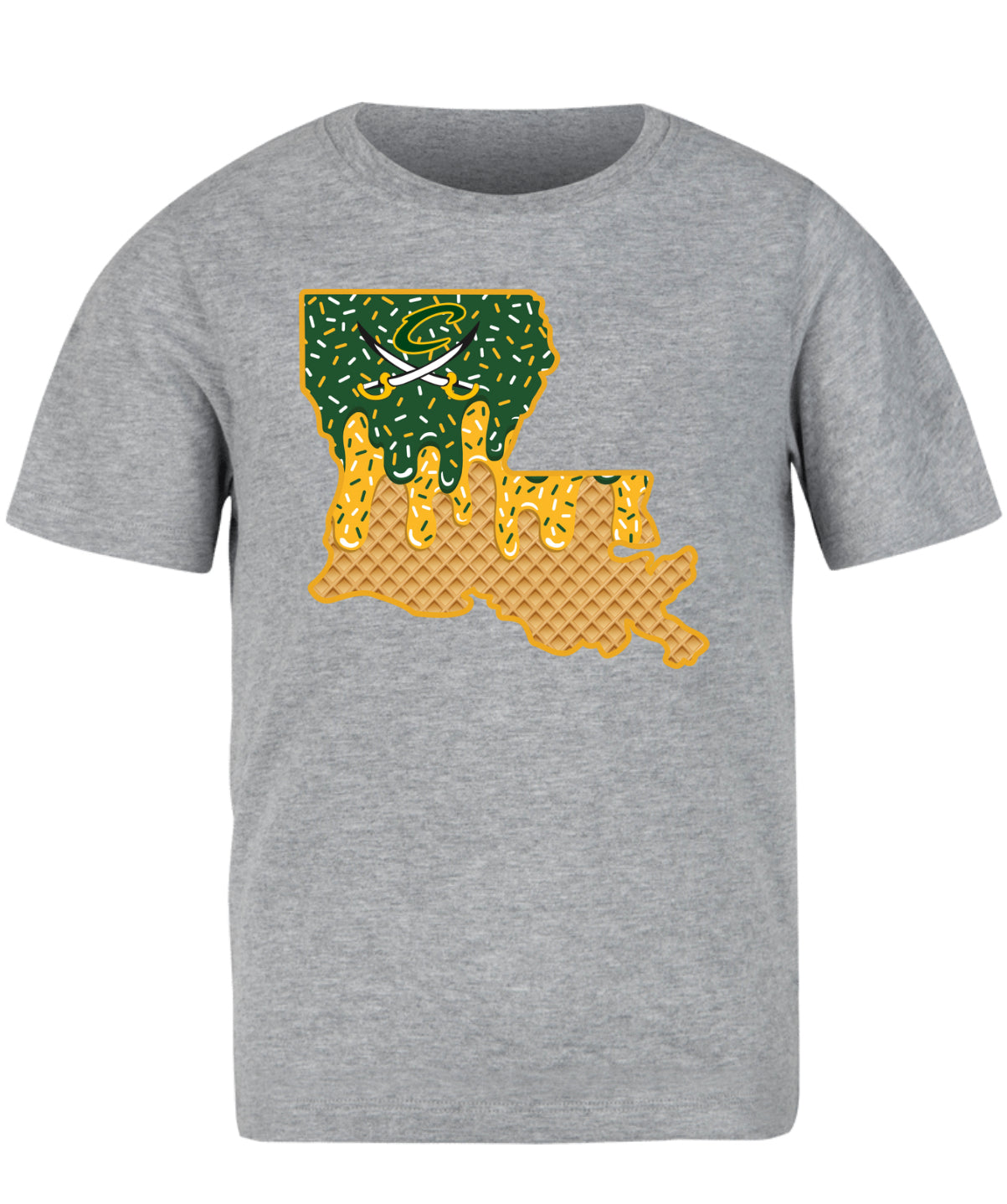 Calvary Louisiana Drip Logo Graphic Tee