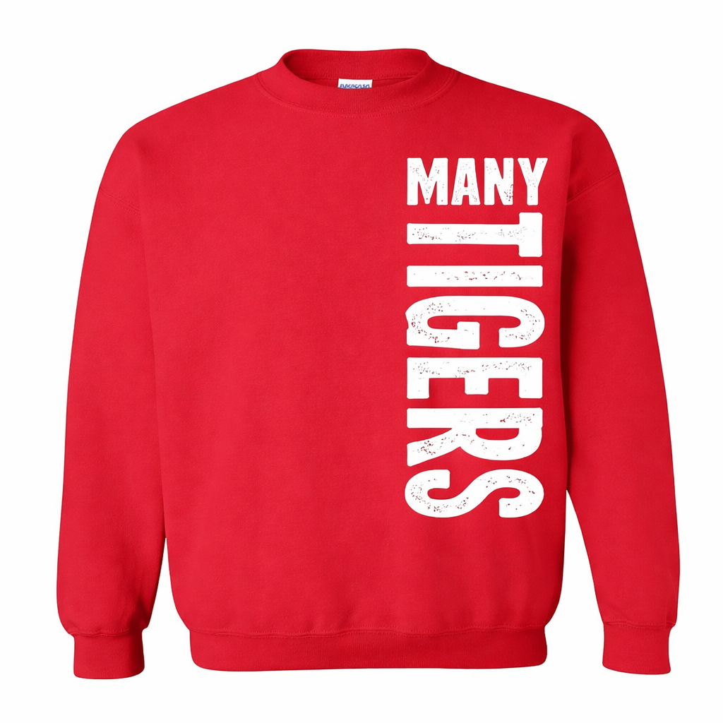 Many Tigers Graphic Sweatshirt