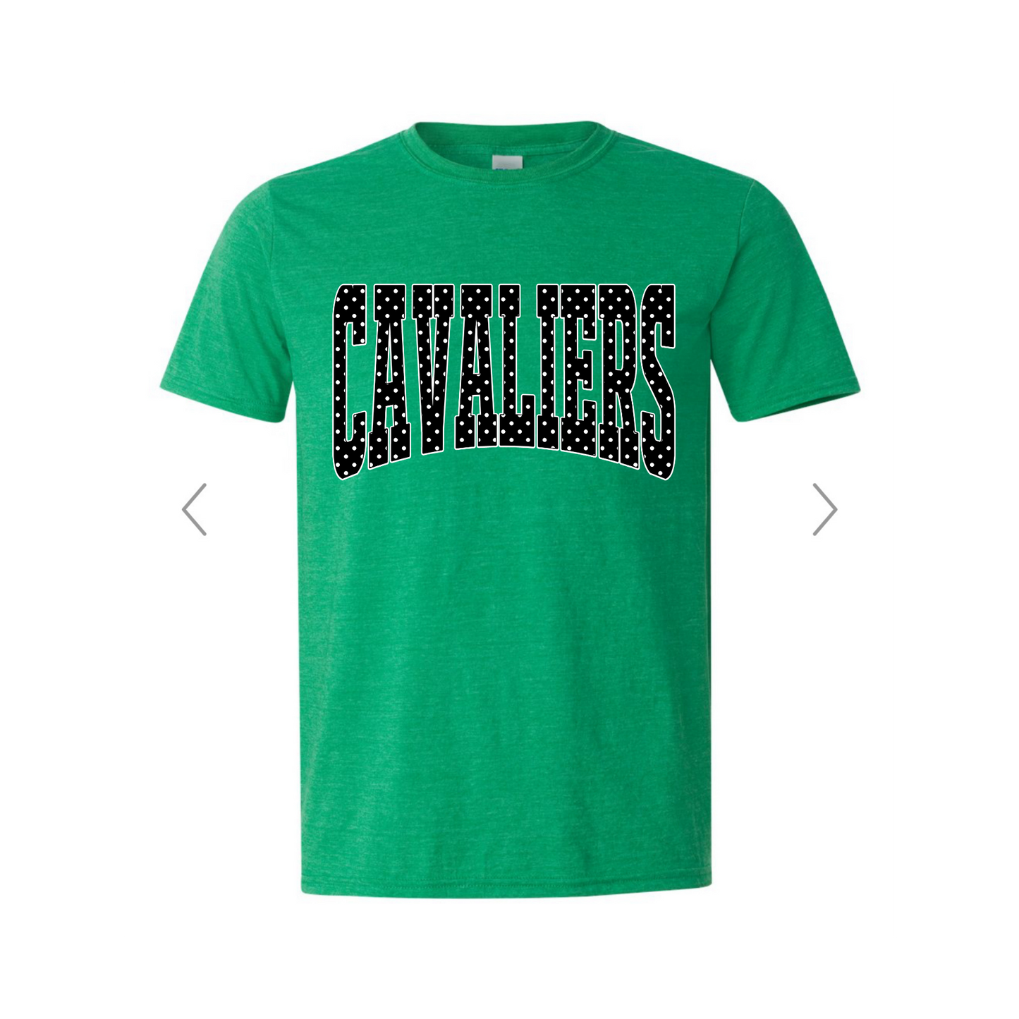 Polka Dot Cavaliers Graphic Tee