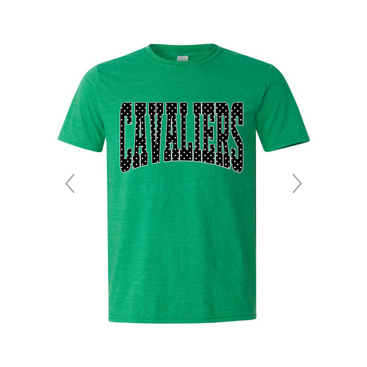 Polka Dot Cavaliers Graphic Tee