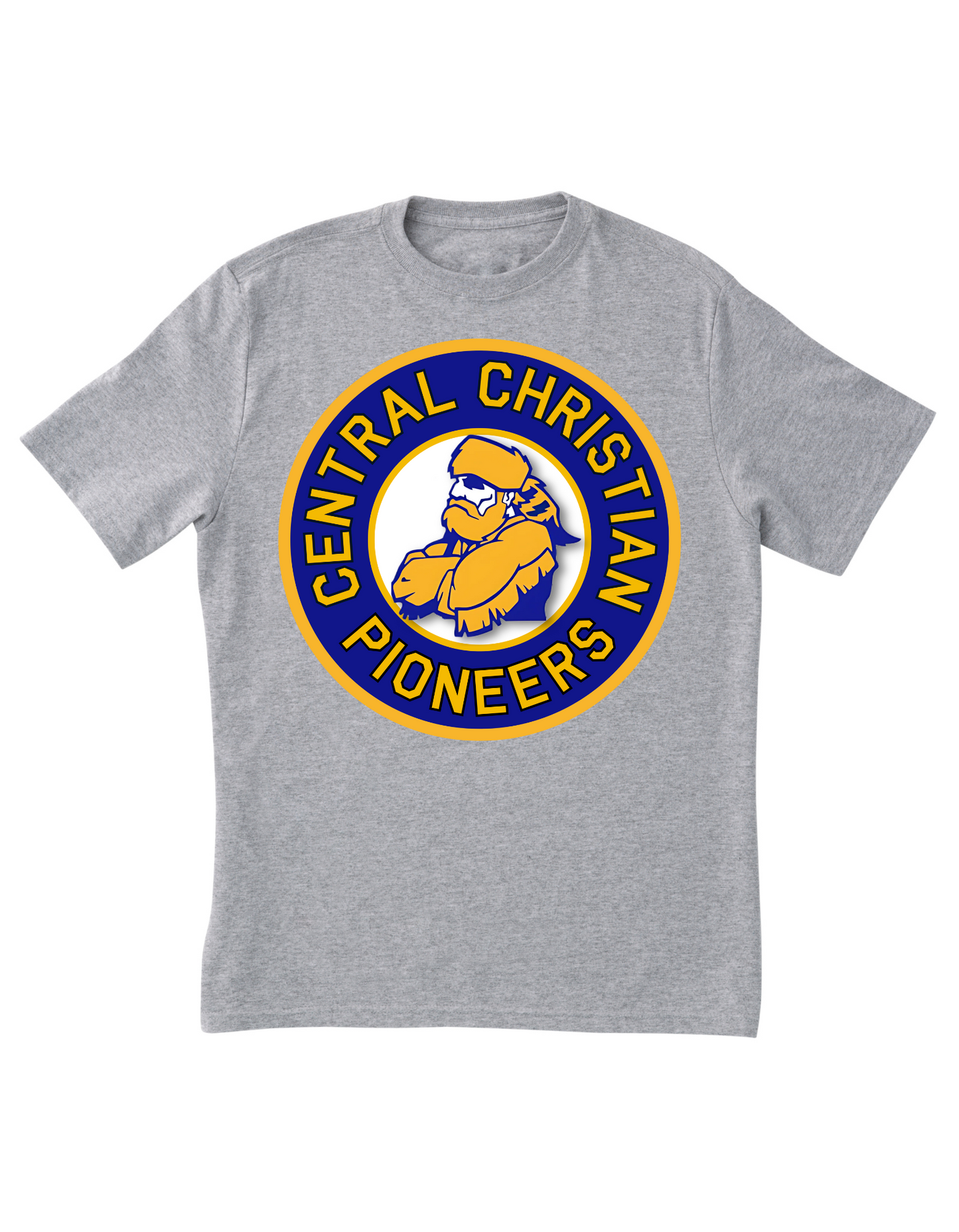 Central Christian Pioneers Logo Graphic Tee