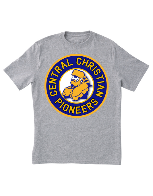 Central Christian Pioneers Logo Graphic Tee