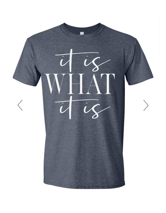 It is What it Is Graphic Tee