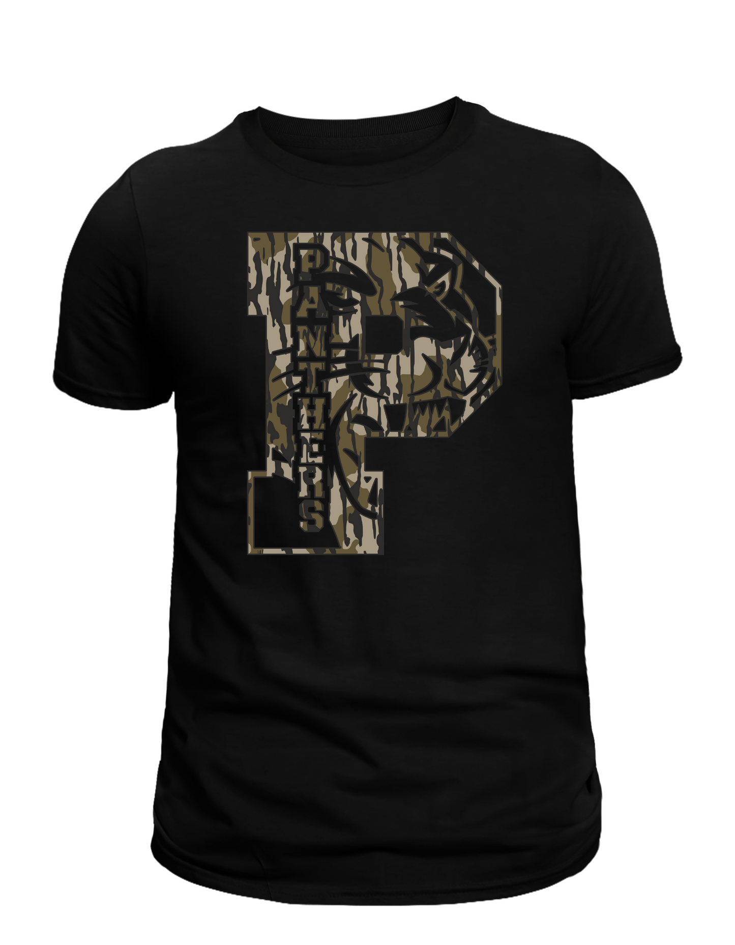 Panther Camo Face tee