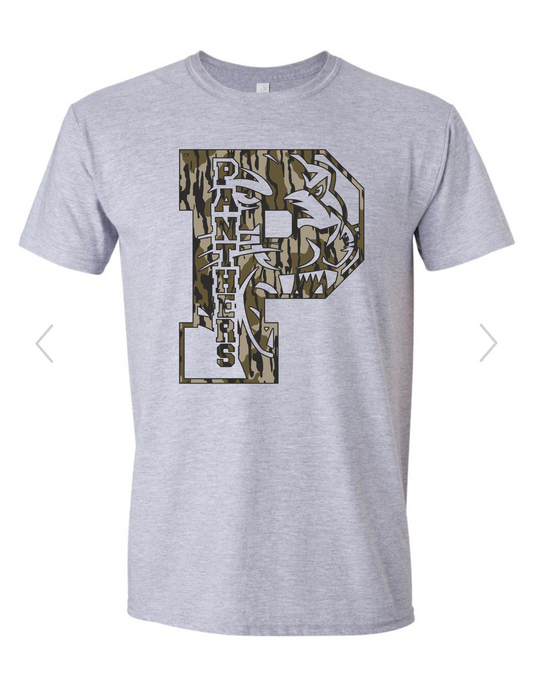 Panther Camo Face tee